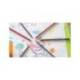 Lapices de colores Bic evolution Stripes Caja de 24 colores surtidos