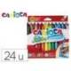 Rotulador Carioca Jumbo grueso lavable caja 24 rotuladores