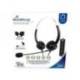 AURICULAR MEDIARANGE BIAURAL DIADEMA CON MICROFONO CABLE 2 MT