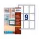 ETIQUETA ADHESIVA AVERY REMOVIBLE PARA IMPRESORA LASER INYECCION TINTA FOTOCOPIADORA BLANCA 62X89 MM