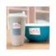 ETIQUETA ADHESIVA AVERY REMOVIBLE PARA IMPRESORA LASER INYECCION TINTA FOTOCOPIADORA BLANCA 62X89 MM