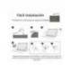 FILTRO PARA PANTALLA KENSINGTON MAGPRO MAGNETICO PRIVACIDAD PARA PORTATIL 14" (16:9) 180,8X311 MM