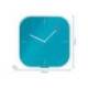 RELOJ LEITZ COSY DE PARED CRISTAL AZUL