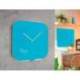 RELOJ LEITZ COSY DE PARED CRISTAL AZUL