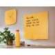 RELOJ LEITZ COSY DE PARED SILENCIOSO CRISTAL 30X30CM AMARILLO