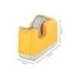 PORTARROLLO SOBREMESA LEITZ COSY PLASTICO PARA CINTAS 33 MT COLOR AMARILLO