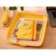 BANDEJA SOBREMESA LEITZ PLASTICO COLOR AMARILLO