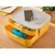 FICHERO CAJONES DE SOBREMESA LEITZ COSY 2 CAJONES AMARILLO