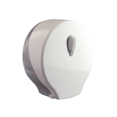 DISPENSADOR PAPEL HIGIENICO DAHI JAVEA JUMBO ABS COLOR BLANCO 326X304X125 MM