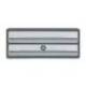 FICHERO CAJONES DE SOBREMESA CEP MOOV UP RECICLADO 80% CON CERRADURA RECICLADO 80% 2 CAJONES COLOR GRIS