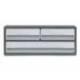 FICHERO CAJONES DE SOBREMESA CEP MOOV UP RECICLADO 80% 3 CAJONES COLOR GRIS 275X369X146 MM