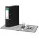 ARCHIVADOR DE PALANCA ELBA CHIC CARTON FORRADO PVC CON RADO DIN A4 LOMO DE 80 MM NEGRO