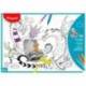 MANTEL PARA COLOREAR MAPED INDIVIDUAL DIN A3 PACK DE 15 UNIDADES SURTIDAS