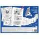 MANTEL PARA COLOREAR MAPED INDIVIDUAL DIN A3 PACK DE 15 UNIDADES SURTIDAS