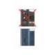 Estanteria metalica ar stocker 200x200x70 cm 4 estantes 450 kg por estante bandeja de madera sin