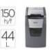 DESTRUCTORA DE DOCUMENTOS REXEL OPTIMUM AUTOFEDD+ 150X EU CAPACIDAD DE CORTE 150 HOJAS DESTRUYE GRAPAS Y CLIPS