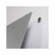PIZARRA BLANCA ROCADA LACADA MAGNETICA MODULAR SIN MARCO COLOR AZUL 75X115 CM