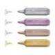 ROTULADOR FABER FLUORESCENTE TEXLINER 46 COLOR METALICO ESTUCHE 4 UNIDADES COLORES SURTIDOS