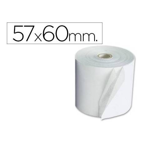 Rollo sumadora exacompta electro 57 x 60 mm 60 g/m2.