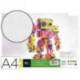 Goma eva liderpapel color blanco paquete de 10 hojas
