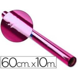 Papel celofan marca Liderpapel 60cmx10m rosa