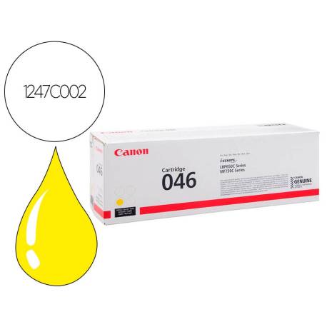 TONER CANON 046Y COLOR AMARILLO 1247C002