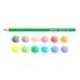 LAPICES DE COLORES CARIOCA TITA MINA 3 MM TUBO METAL 12 COLORES SURTIDOS + SACAPUNTAS