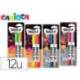 BARRA DE MAQUILLAJE CARIOCA MASK UP NEON / METALLIC CAJA DE 12 COLORES SURTIDOS