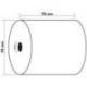 ROLLO SUMADORA EXACOMPTA ELECTRO OFFSET 70 MM X 70 MM 60 G/M2