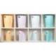 REVISTERO PLASTICO EXACOMPTA AQUAREL MAG-CUBE SET DE 4 UNIDADES COLORES PASTEL 266X328X305 MM