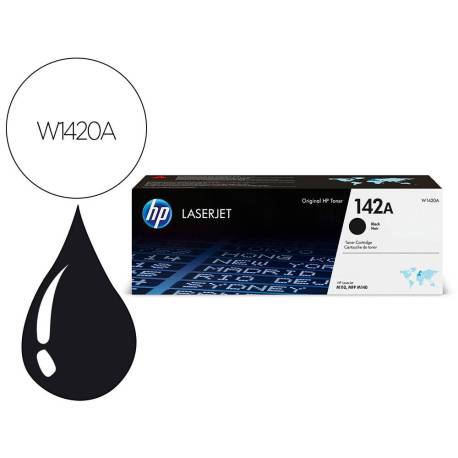 TONER HP 142A COLOR NEGRO W1420A