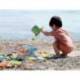 SET DE PLAYA VIKINGTOYS ECOLINE ECOLOGICO Y RECICLABLE 7 PIEZAS