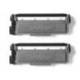 TONER BROTHER TN-2320 DCPL2520DW /2540D/ MFCL2700DW / 2720DW / 2740DW NEGRO 2600 PAGINAS PACK 2 UNIDADES