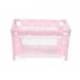 CUNA DE VIAJE CARLOTA COLOR ROSA 530X320X320 MM +2 AÑOS