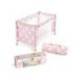 CUNA DE VIAJE CARLOTA COLOR ROSA 530X320X320 MM +2 AÑOS