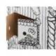 CASA DE JUEGO BANKERS BOX PLAYHOUSE UNICORNIO PARA PINTAR FABRICADA EN CARTON RECICLADO 1210X960X810 MM