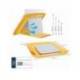 SOPORTE PARA PORTATIL LEITZ ERGO COSY AJUSTABLE 4 ALTURAS COLOR AMARILLO 310X50X247 MM