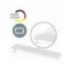 REPOSAMUÑECAS LEITZ ERGO COSY PARA TECLADO AJUSTABLE COLOR GRIS