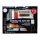 SET DE PINTURAS DALER ROWNEY 115 PIEZAS CON CABALLETE DE ALUMINIO PLEGABLE 457X73X584 MM