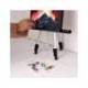 SET DE PINTURAS DALER ROWNEY 163 PIEZAS CON CABALLETE DE ALUMINIO PLEGABLE 500X70X727 MM