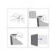 PLANIFICADOR SEMANAL NOBO MAGNETICO COLOR AZUL 140X360 MM