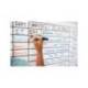 PIZARRA BLANCA POST-IT SUPER STICKY FLEX ROLLO ADHESIVO REMOVIBLE 91,4X121,9 CM