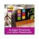 BLOC DE NOTAS ADHESIVAS QUITA Y PON POST-IT SUPER STICKY PLAYFUL 76X76 MM 90H PACK DE 6 UNIDADES