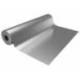 PAPEL DE REGALO BASIKA METALIZADO PLATA BOBINA 62 CM