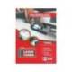 PAPEL PLASTICO YOSAN PAPERPLAST POLIESTER BLANCO BRILLO DIN A4 120 MC IMPRIMIBLE PAQUETE DE 50 HOJAS