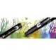 ROTULADOR TOMBOW ACUARELABLE DOBLE PUNTA FINA/PINCEL COLORES PASTEL CAJA DE 6 UNIDADES COLORES SURTIDOS