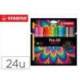 ROTULADOR STABILO ACUARELABLE PEN 68 ARTY LINE 1 MM ESTUCHE CARTON DE 24 UNIDADES COLORES SURTIDOS