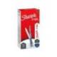 Boligrafo sharpie fashion retractil tinta gel azul 0,7 mm color azul hielo y blanco