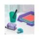 GRAPADORA RAPID MINI F4 COLOUR BREEZE USA GRAPAS 24/6 Y 26/6 COLOR LAVANDA EN BLISTER