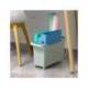 CARRITO MULTIUSOS PLASTICFORTE N 2 TRANSPARENTE CON ASA 240X455X275 MM